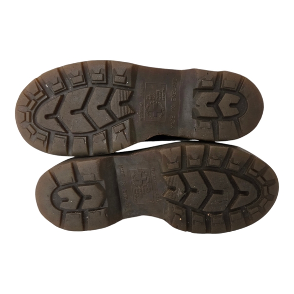 Vintage Doc Martens Steel-Toe Double Welt Wingtips. Made In England. US Men's 9 - Picture 6 of 7